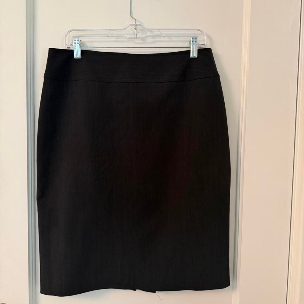 Jacquie E black pencil skirt with stretch waistband, size 12 #pencil #workwear